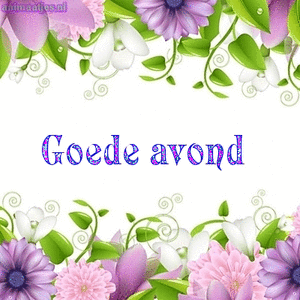 Tekst plaatjes Goede avond 