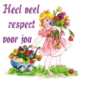 Tekst plaatjes Heel veel respect voor jou 