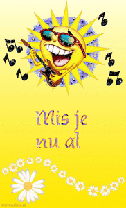 Tekst plaatjes Mis je nu al 