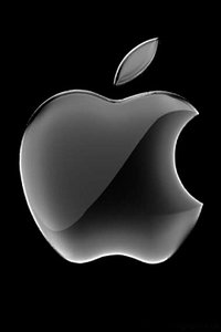 Apple Wallpapers Iphone Apple Logo Zwart