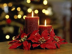 Kerst Wallpapers Iphone Kerst Kaarsen