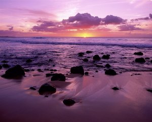 Natuur Wallpapers Iphone Ochtend Gloed Zee Strand