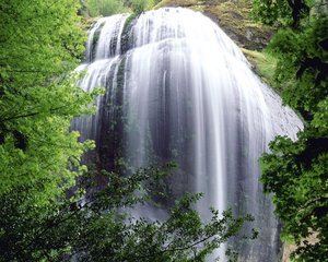 Natuur Wallpapers Iphone Bomen En Waterval Natuur