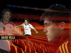 Sterren Wallpapers David villa 