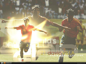 Sterren Wallpapers David villa 