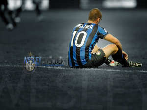 Sterren Wallpapers Wesley sneijder  Wesley Sneijder  Bij Inter