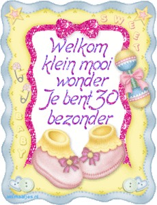 Wenskaarten Geboorte baby 