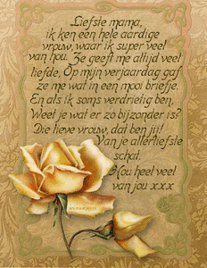 Moederdag Wenskaarten 