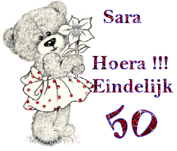 sara Verjaardag plaatjes 