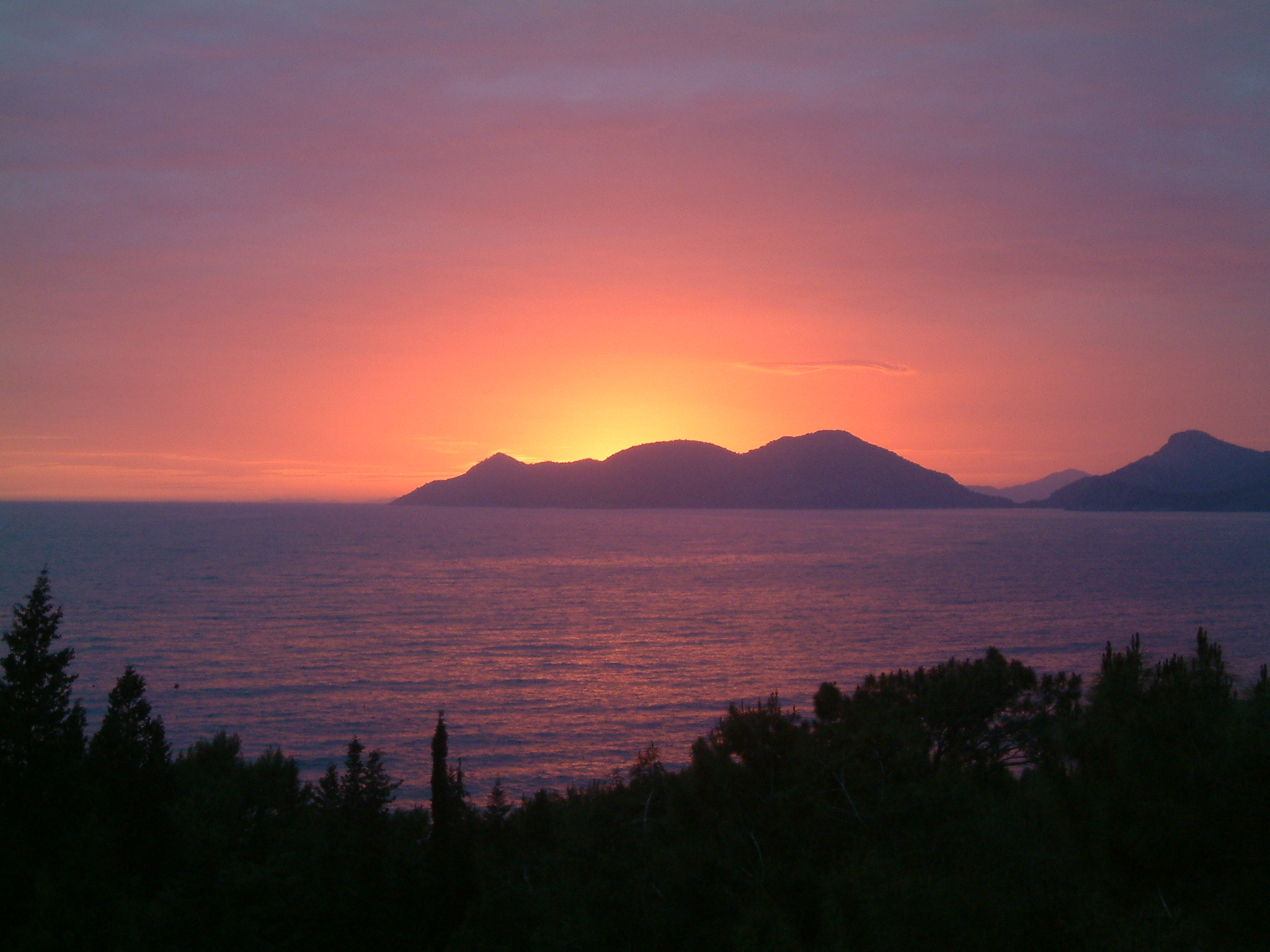 zonsondergang Wallpapers 