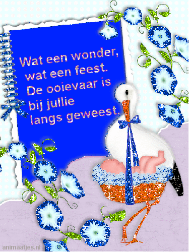 Wenskaarten Geboorte baby 