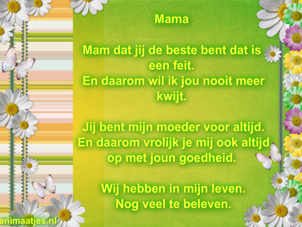 Moederdag Wenskaarten 