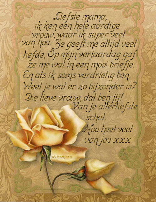 Moederdag Wenskaarten 